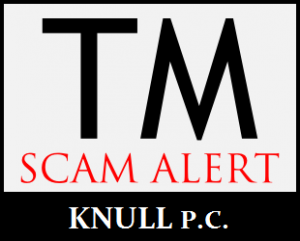Trademark Scam Alert